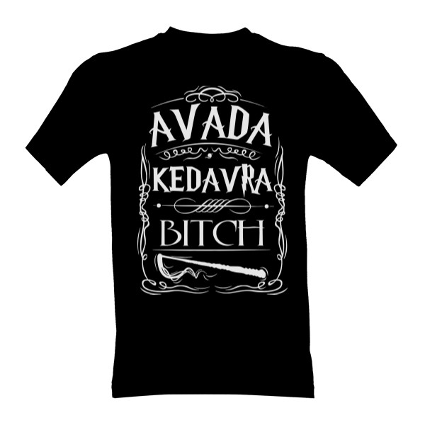 Tričko s potiskem Avada Kedavra