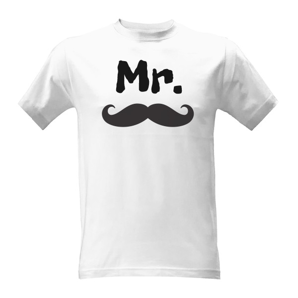 Tričko s potiskem Mr.