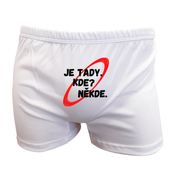 Je tady někde
