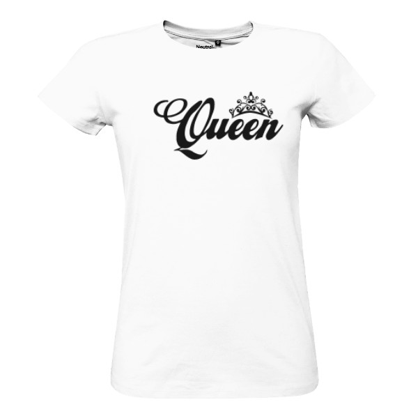Tričko s potiskem Queen - Bílá